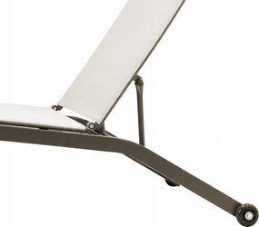 Garden Line ZÁHRADNÁ LEHÁTKO 195x63x90cm BEŽOVÁ *0692