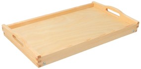 ČistéDrevo Drevený servírovací stolík do postele 50x30 cm