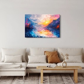 Obraz - Maľba krajiny (90x60 cm)