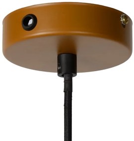 Lucide 78396/01/43 - Luster na lanku JERREL 1xE27/40W/230V hnedá
