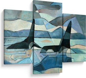 Obraz - Kosatky (90x60 cm)