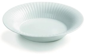 Biely porcelánový polievkový tanier Kähler Design Hammershoi, ⌀ 21 cm