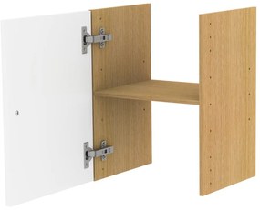 Biely modulárny policový systém 33x43.5 cm Z Cube - Tenzo