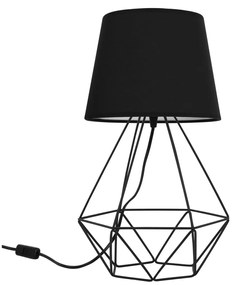 Stolová lampa MILANO, 1x textilné tienidlo (výber zo 4 farieb), (výber z 3 farieb konštrukcie), D