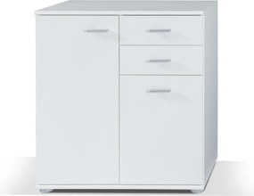 Skrinka so zásuvkami Mike, biela