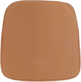 Vonkajší podsedák na stoličku VIREON 44x45 cm, hnedo-oranžový