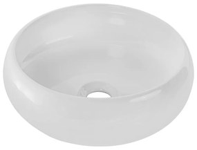 Sada keramického umyvadla na desku s výpustí WIKI 36 cm bílá