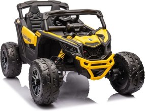 LEAN CARS Elektrická bugina Can-am DK-CA003 žltá