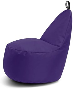 Fialový sedací vak Lull L – So Soft?