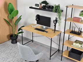 PC stolík Almasa A1 (dub + čierna). Vlastná spoľahlivá doprava až k Vám domov. 1109723