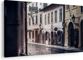 Obraz - Pražská ulička (90x60 cm)