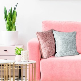 DEKORAČNÁ OBLIEČKA NA VANKÚŠ LUISA 42X42 CM STARORUŽOVÁ