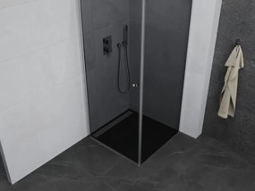 Mexen Pretoria sprchovací kút 70x70cm, 6mm sklo, chrómový profil-šedé sklo, 852-070-070-01-40