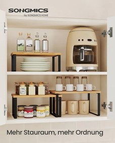 Sada kuchynských políc KCS014YL03 (3 ks)