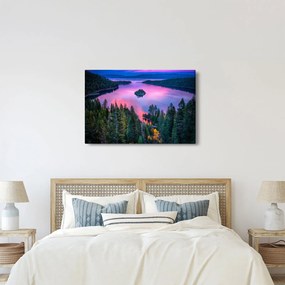 Obraz - Jazero Tahoe, Sierra Nevada, Kalifornia, USA (90x60 cm)