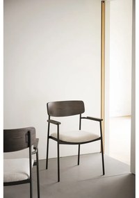 Krémovo-tmavohnedé jedálenské stoličky v súprave 2 ks Maymont – Rowico