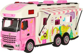 Diaľkovo ovládaný karavan KIK so svetlom a zvukom, 2,4 GHz