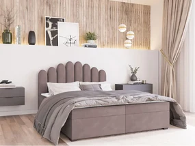 Kontinentálna posteľ Beretini, Dostupné poťahy: Itaka 14, Rozmer postele: 140x200