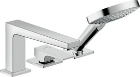 Hansgrohe Metropol, batéria na okraj vane, 3-otvorová inštalácia, chrómová, HAN-32551000