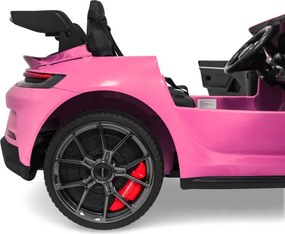 Elektrické autíčko Porsche 911 GT3 STRONG MP4 ružové