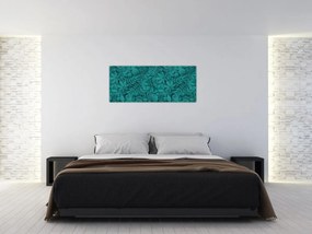 Obraz listov (120x50 cm)