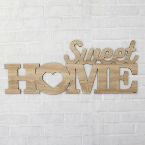 DUBLEZ | Drevená dekorácia na stenu - Sweet Home
