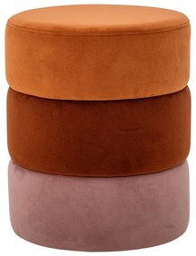 Zamatový taburet Bilbao – Bloomingville