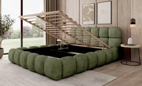 ČALÚNENÁ POSTEĽ ASHLEY 160x200 APHRODITE 12 OLIVE