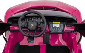 Elektrické autíčko Lamborghini Revuelto XL STRONG ružové