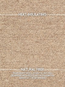 ELLE Decoration, Kusový koberec Puristic Knots 106320 Beige kruh z kolekcie Elle, 160x160 (priemer) kruh, béžová, obývacia izba