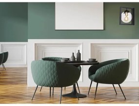 Klausen 101005 - Nástenné svietidlo REY 1xE27/7W/230V čierna