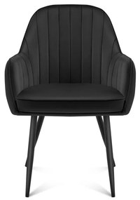 Huzaro Jedálenské stoličky Prince 6.0, sada 4 ks - černá