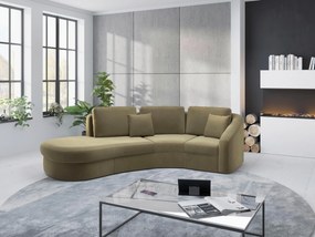 XXXLutz ROHOVÁ SEDAČKA, textil, olivovozelená Sit & More - Sedačky - 000144017409