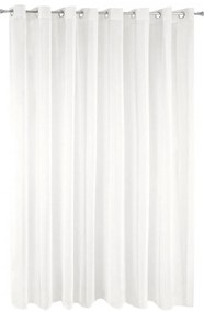 ZÁCLONA NA KRÚŽKOCH REBECCA 350X250 CM KRÉMOVÁ
