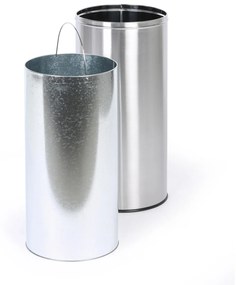 Odpadkový kôš, 65 l, nerez