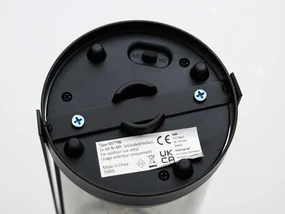 Solárna lampa LANTERN GREY 46 cm sivá
