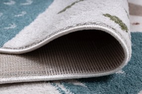 Koberec FUN Polar pre deti, ulice, les, krém