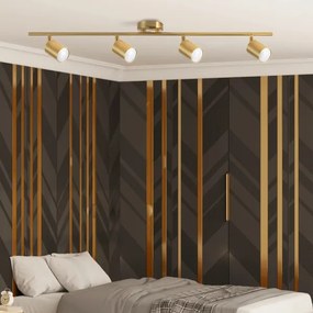 Bodové svietidlo GOLDI 4xGU10/10W/230V zlatá