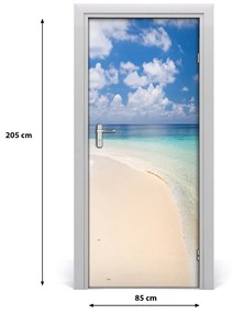 Fototapeta na dvere samolepiace pláš Maledivy 85x205 cm