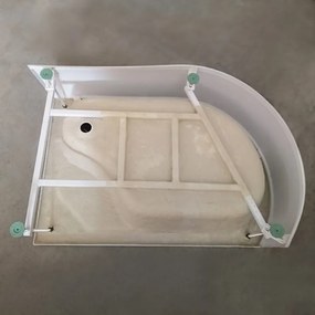 BPS-koupelny Hydromasážny box WSH7306L, 120x80 ľavý bez sauny