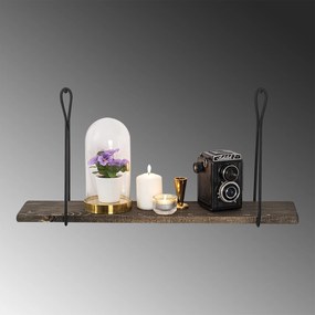 Nástenná polica AMARYLLIS orech