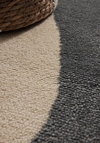 Hanse Home, Detský koberček Adventures 106216 Grey Cream, 120x170, šedá, detská izba