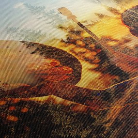 Obraz - Šamanský motív (150x105 cm)