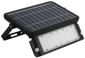 Kobi LED Solárny reflektor so senzorom LED/10W/3,7V 4000K IP65 KB0198