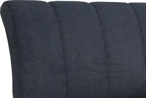 Posteľ boxspring s polohovaním Meryl 180x200 cm, antracitová látka