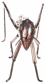 Kovová záhradná dekorácia Kobylka, 37 x 12 x 14 cm