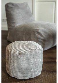 Tmavohnedý menčestrový sedací vak Mini – SLOWDOWN