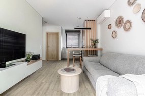 Tajima, Vinylová podlaha Tajima Classic Ambiente 6620 svetlo šedá, 1219,2 x 177,8 mm