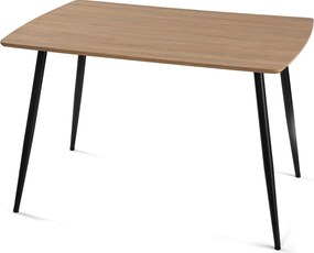 Noela Jedálenský set VILIS 120 + 4x stolička ARIA hnedá