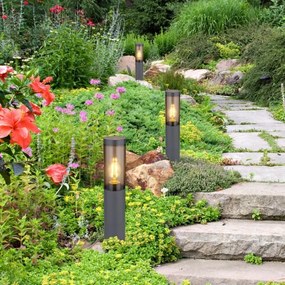 Globo 3158SA - Vonkajšia lampa BOSTON 1xE27/23W/230V 45 cm IP44